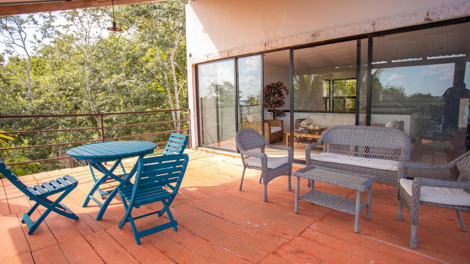 B 7 Blue Bacalar Apartment ภายนอก รูปภาพ